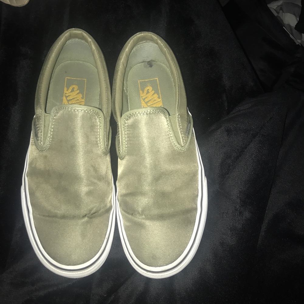 Olive green vans